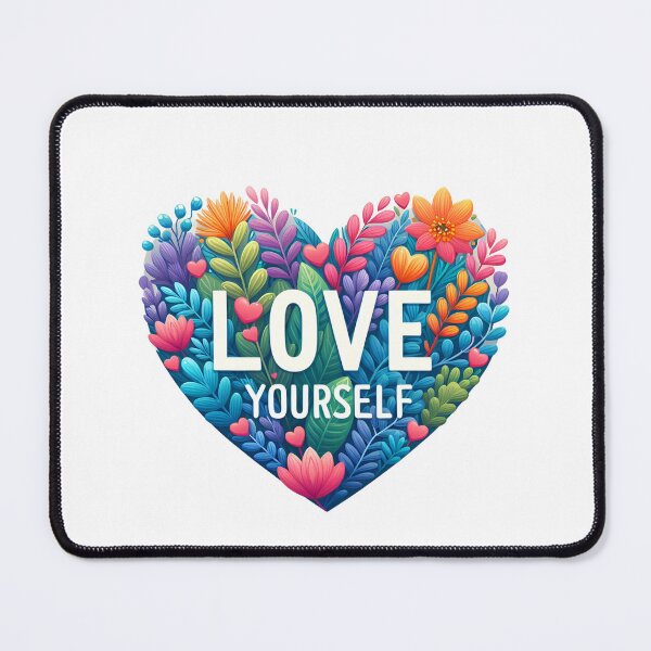 Item preview, "Love Yourself" Retro Style designed and sold by MusesWhispers.