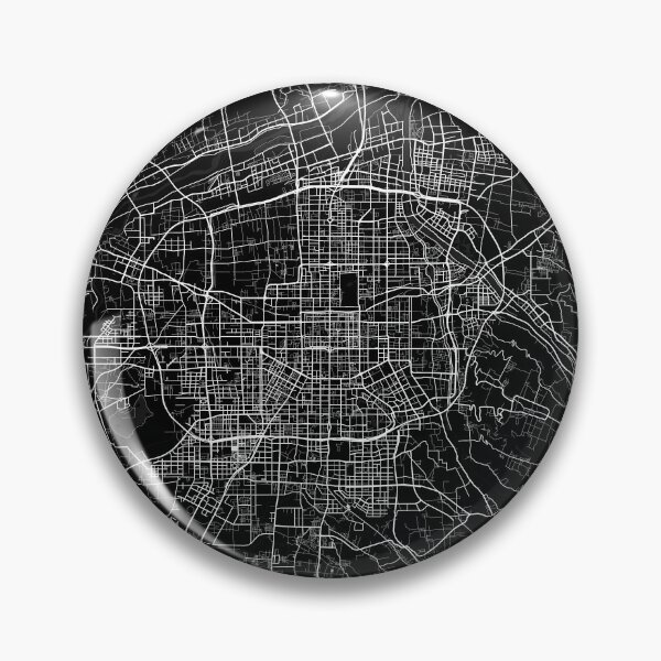 Item preview, Xian City Map of Shaanxi, China - Full Moon designed and sold by deMAP.