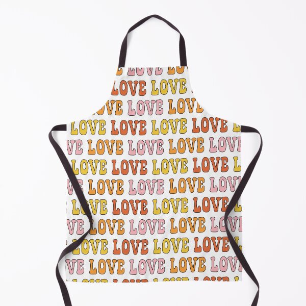 Item preview, Retro Groovy Valentine Seamless Love Pattern designed and sold by graphicmeyou.