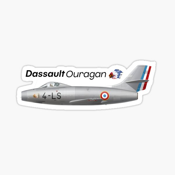 Item preview, Dassault MD.450 Ouragan designed and sold by ALaChasseBordel.