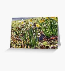 Happy Easter Greeting Card