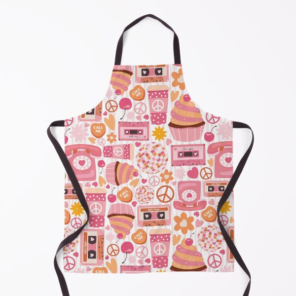 Item preview, Groovy Valentine Seamless Love Pattern designed and sold by graphicmeyou.