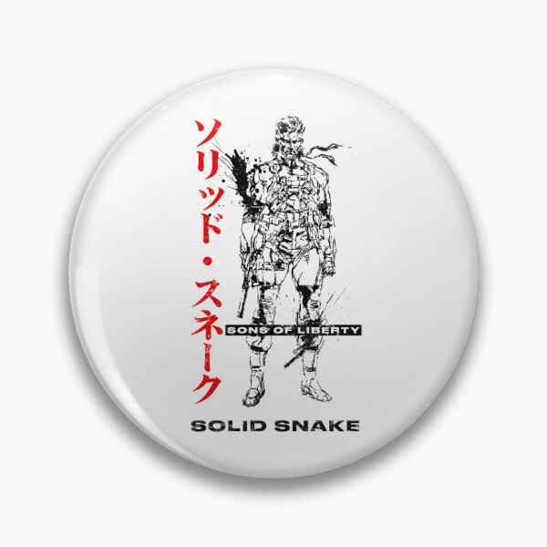 Item preview, Metal Gear Solid SOLID SNAKE designed and sold by Realigned.