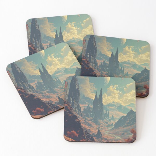 Item preview, Fantasy Landscape #1 designed and sold by Orese12.