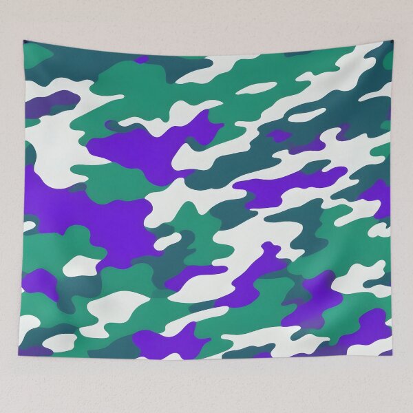 Item preview, Purple and green camouflage  designed and sold by TheCamoShop.