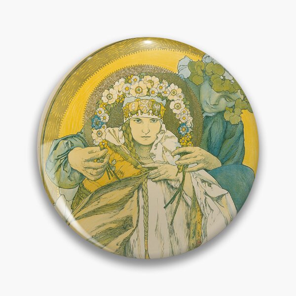 Artikelvorschau, Jahrestag der Unabhängigkeit der Republik Tschechoslowakei, von Alphonse Mucha. HOCHAUFLÖSEND entworfen und verkauft von MINDTHECHERRY.
