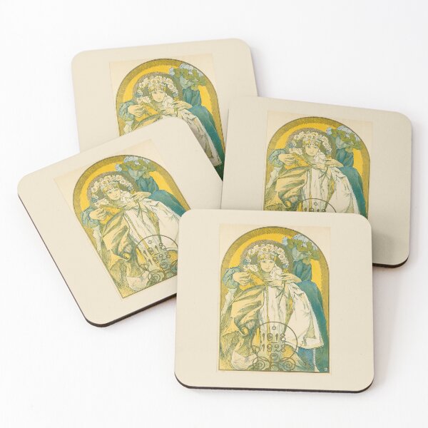 Item preview, Annyversary of the Independence of the Republic of  Czechoslovakia, by Alphonse Mucha. HIGH DEFINITION designed and sold by MINDTHECHERRY.