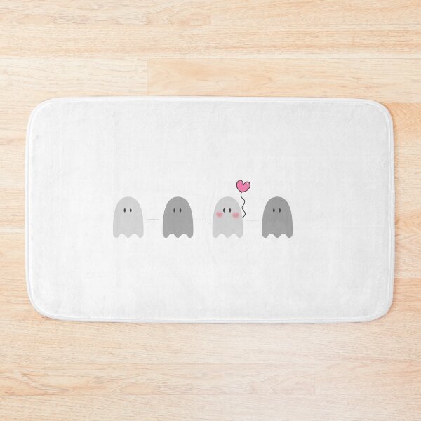 Item preview, Adorable ghosts with heart balloon for valentines day designed and sold by noneko04.