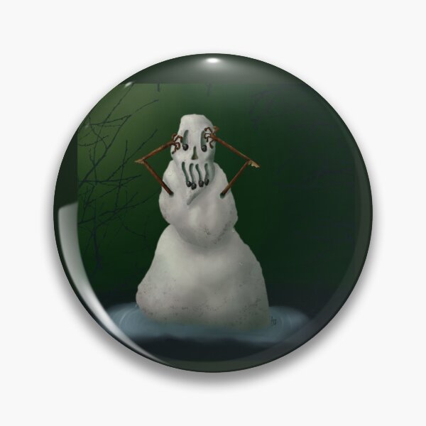 Item preview, Creepy Snowman designed and sold by AnneOther.