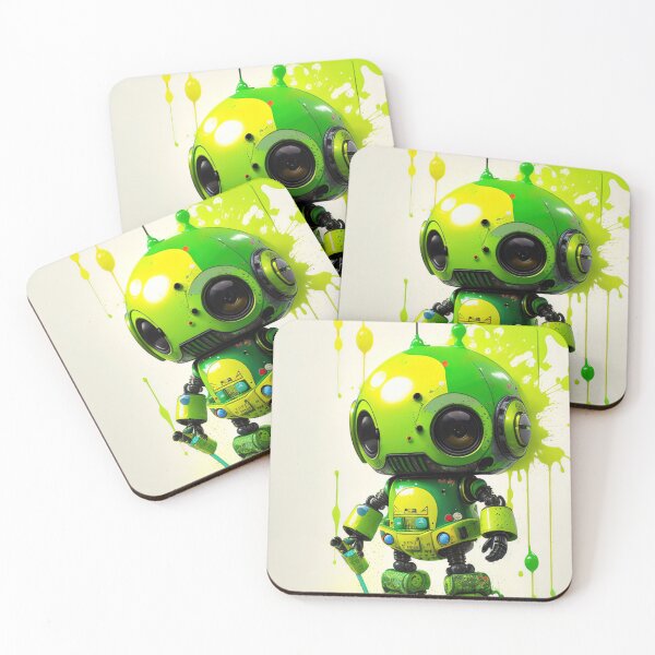 Item preview, Robot Graffitti, robot ,robotics ,robots ,technology ,art designed and sold by Cyber Kids.