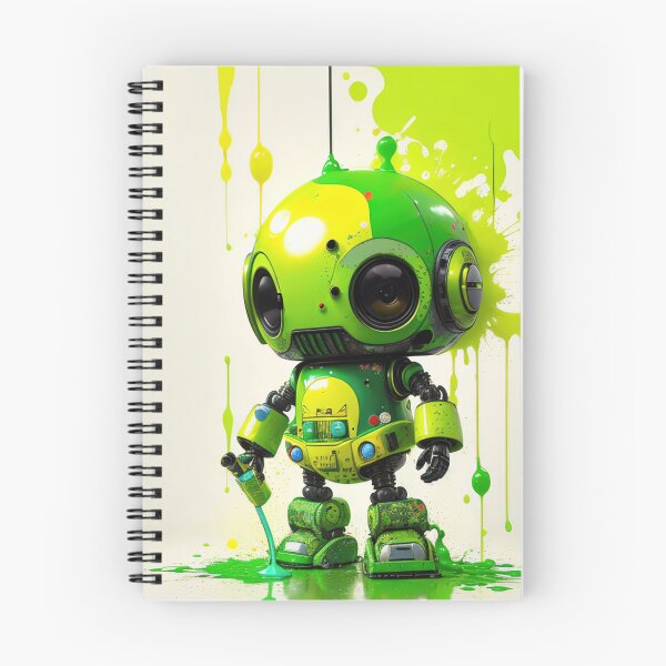 Item preview, Robot Graffitti, robot ,robotics ,robots ,technology ,art designed and sold by Cyber Kids.