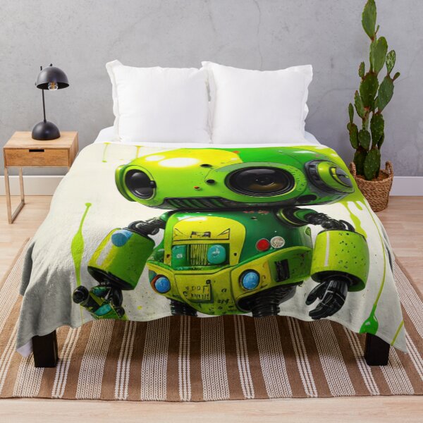 Item preview, Robot Graffitti, robot ,robotics ,robots ,technology ,art designed and sold by Cyber Kids.
