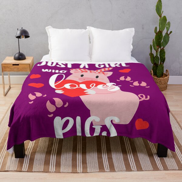 Item preview, Just a Girl who loves Pigs designed and sold by Colorfulman.