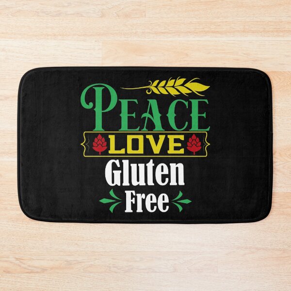 Item preview, Peace, Love, Gluten-free t shirt Dark Mode designed and sold by MyGluteesFree77.