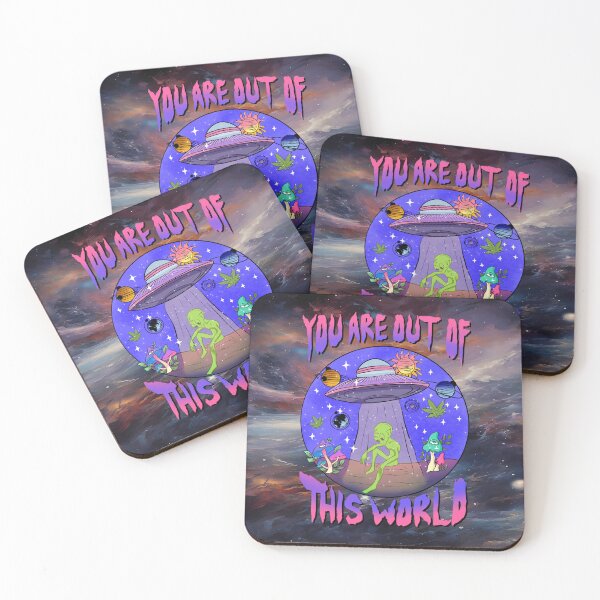 Item preview, You Are Out of This World Alien Spaceship Design designed and sold by MysticOzzy.