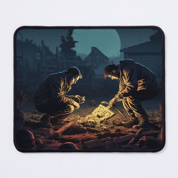 Item preview, Two men robbing graves designed and sold by HappyStickBike.