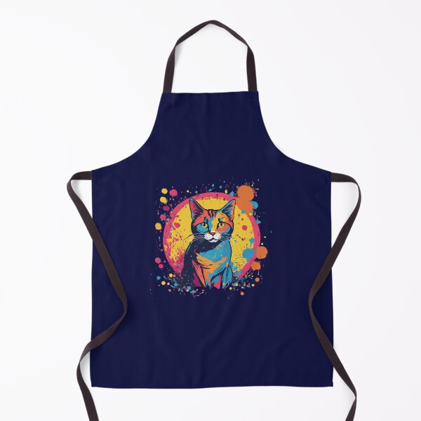 Item preview, Colorful Burst Cat, Artistic Cat designed and sold by Unlimited-Store.