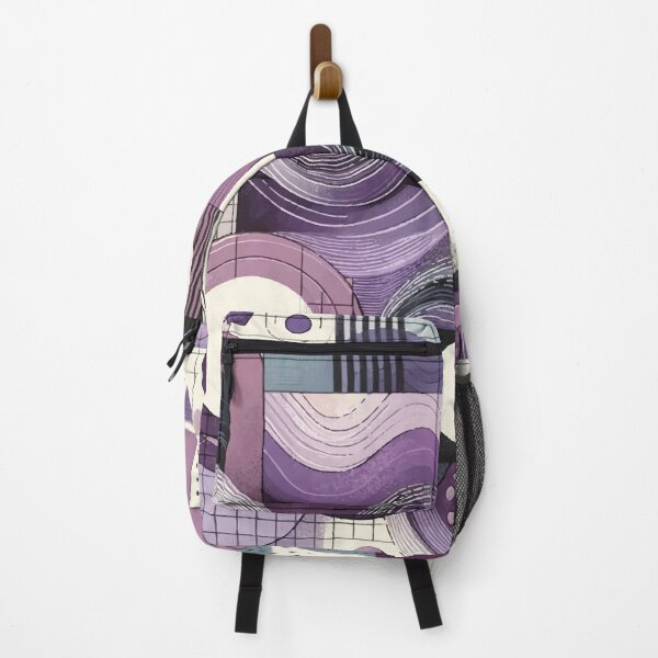 Item preview, Purple Mosaic of Shapes and Textures designed and sold by Veteme.
