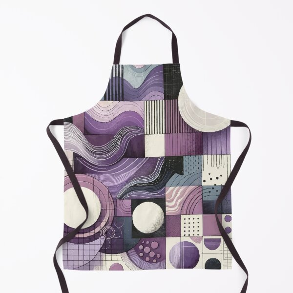 Item preview, Purple Mosaic of Shapes and Textures designed and sold by Veteme.