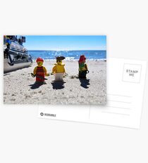 Pirate arrival: now what? Postcards