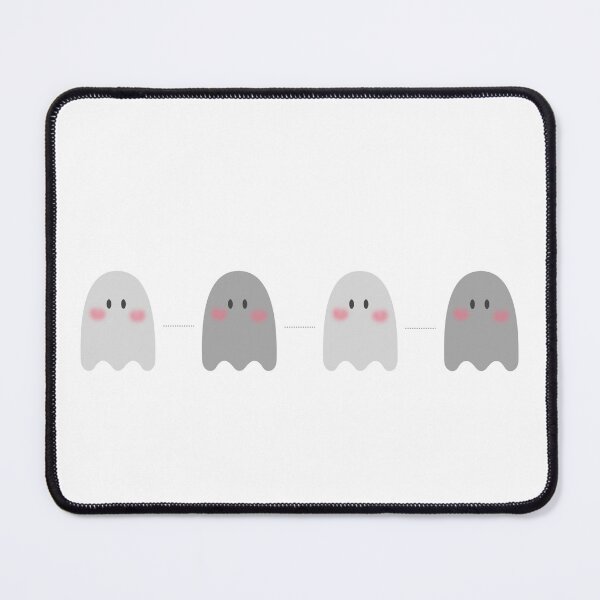 Item preview, Adorable ghosts with blushes for valentines day designed and sold by noneko04.