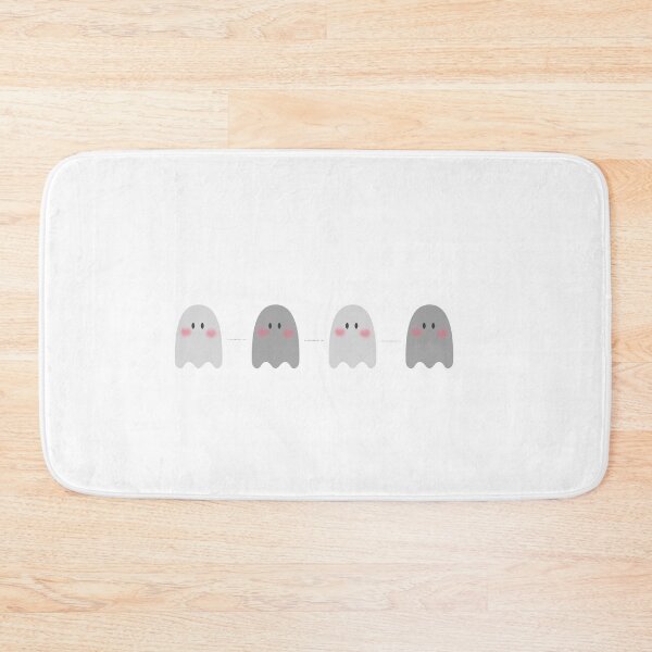 Item preview, Adorable ghosts with blushes for valentines day designed and sold by noneko04.