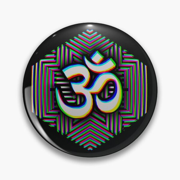 Item preview, Om Symbol (smaller) - With Power Shape designed and sold by Psyberspace.