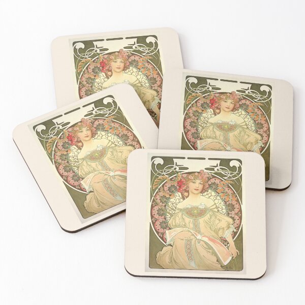 Item preview, F Champenois, Publisher, by Alphonse Mucha. HIGH DEFINITION designed and sold by MINDTHECHERRY.