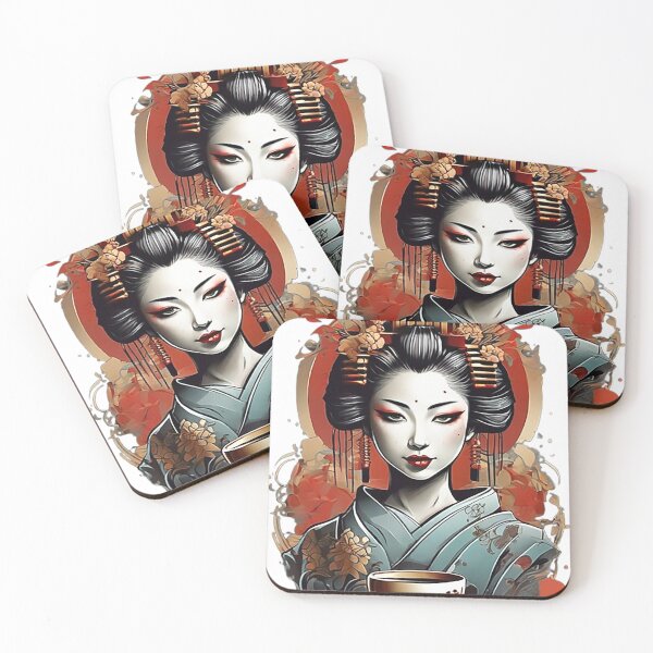 Item preview, Coffee and Geisha designed and sold by likbatonboot.