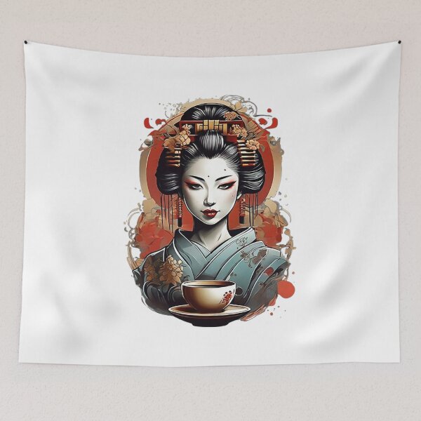 Item preview, Coffee and Geisha designed and sold by likbatonboot.