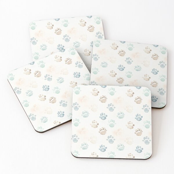 Item preview, Puppy Paw Watercolor Colorful designed and sold by graphicmeyou.