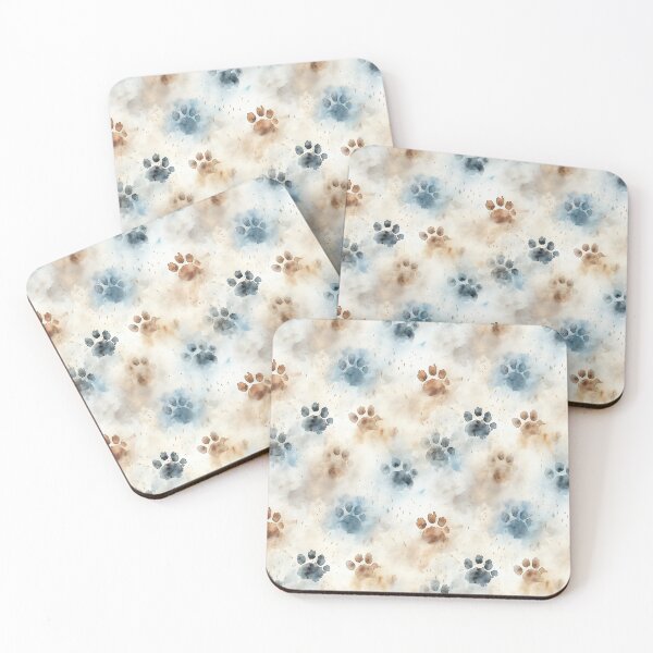 Item preview, Puppy Paw Watercolor - Colorful designed and sold by graphicmeyou.