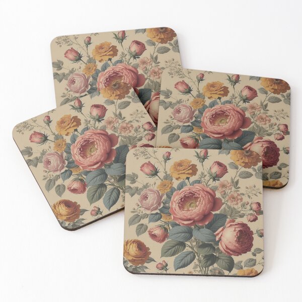Item preview, Vintage Floral Elegance designed and sold by Neranchara.