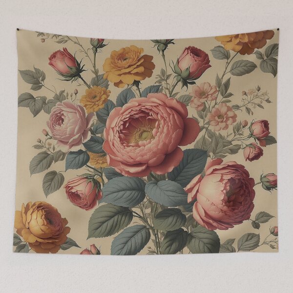 Item preview, Vintage Floral Elegance designed and sold by Neranchara.