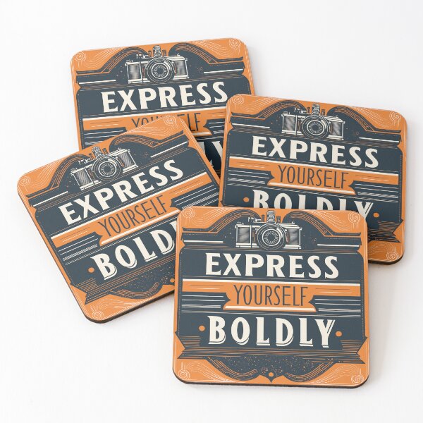 Item preview, Express Yourself Boldly Typographic designed and sold by ThatBBStore.