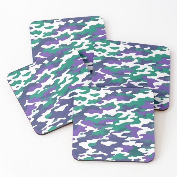 Item preview, Purple and green camouflage pattern designed and sold by TheCamoShop.