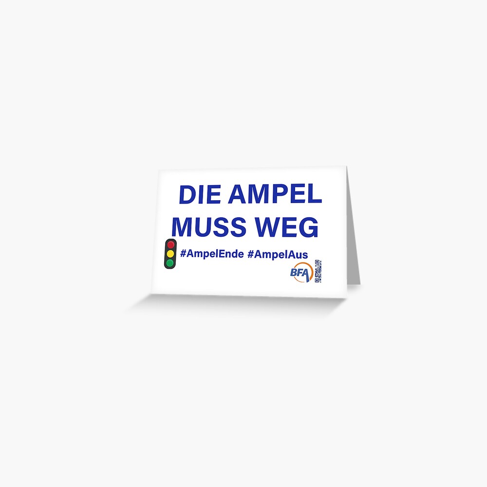 Item preview, Grußkarte designed and sold by BFAVerein.