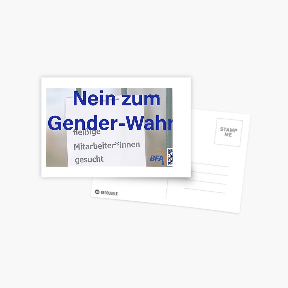 Artikel-Vorschau von Postkarte, designt und verkauft von BFAVerein.