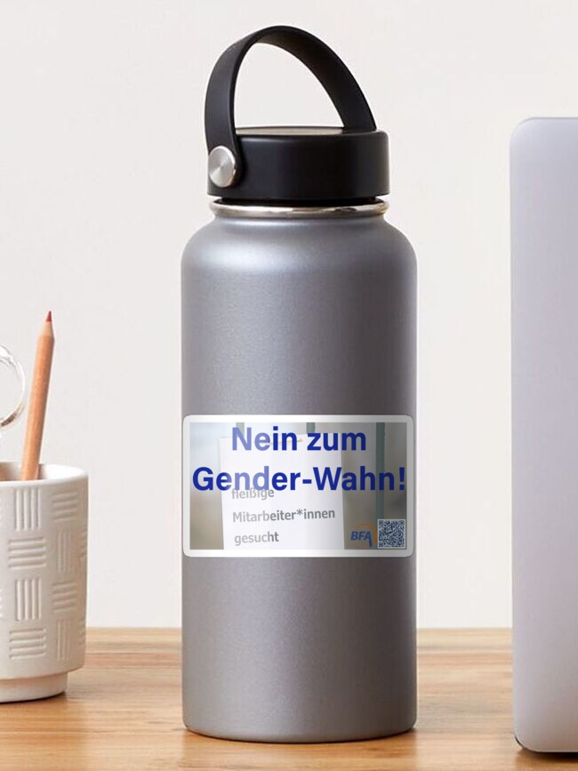 Thumbnail 1 von 3, Sticker, Nein zum Gender-Wahn! designt und verkauft von BFAVerein.