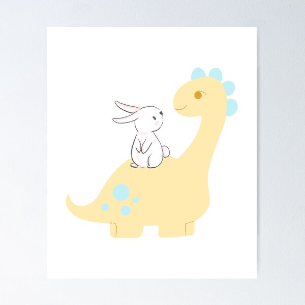 Item preview, Cute Dinosaur holding hearth, for Velentine and love one designed and sold by uriwe.