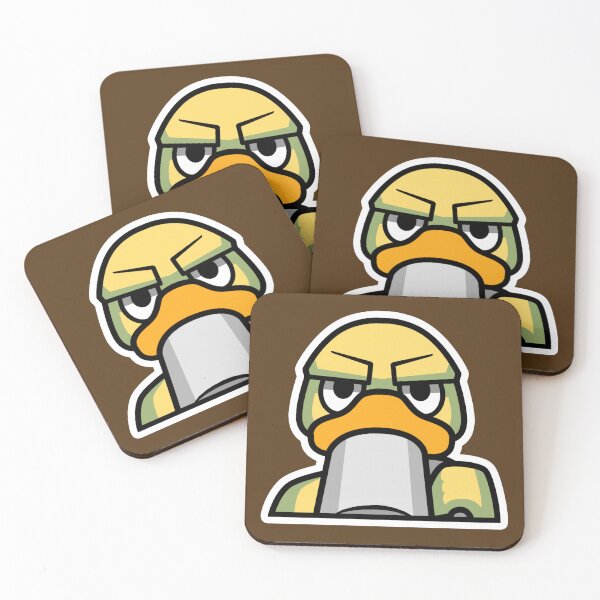 Item preview, Aggressive Coffee Drinking Duck designed and sold by EpicDuckStudios.