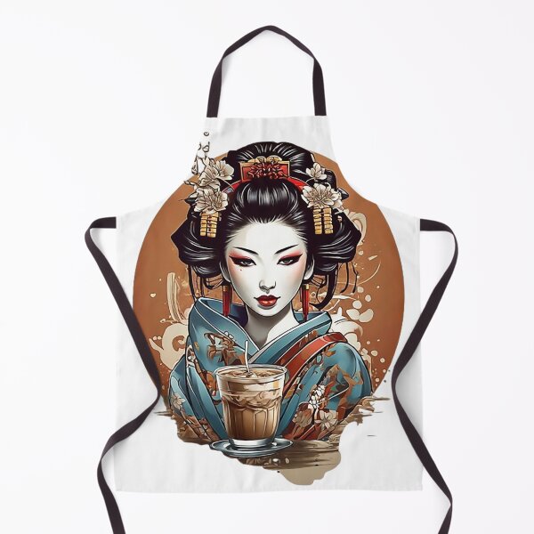 Item preview, Iced Coffee and Geisha designed and sold by likbatonboot.