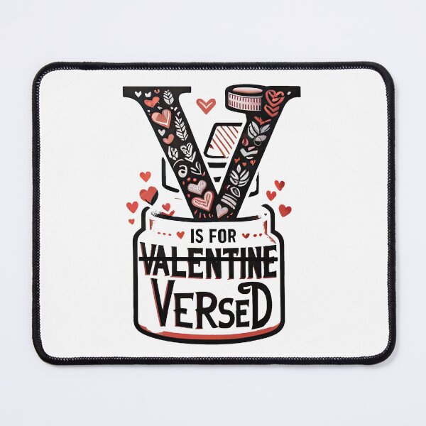 Item preview, V Is For Versed Funny PACU CRNA Nurse Valentines Day T-Shirt designed and sold by MAPDDesigns.