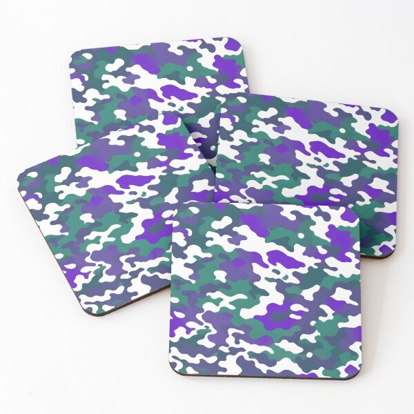Item preview,  Purple and green camouflage print designed and sold by TheCamoShop.