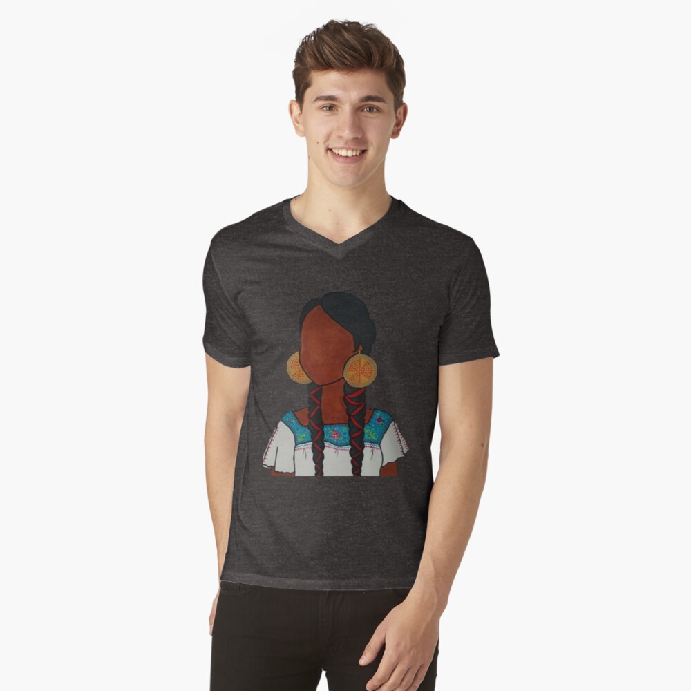 Item preview, V-Neck T-Shirt designed and sold by QueenCosmo.