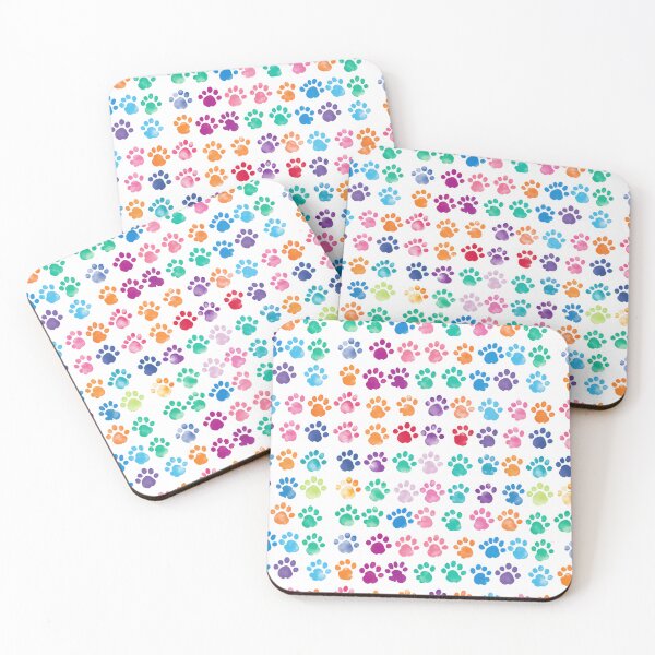 Item preview, Puppy Paw Watercolor - Colorful designed and sold by graphicmeyou.