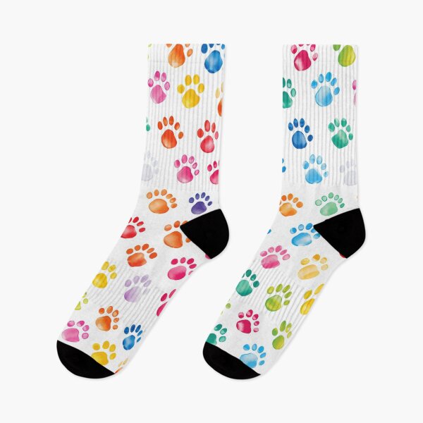 Item preview, Puppy Paw Watercolor Colorful designed and sold by graphicmeyou.