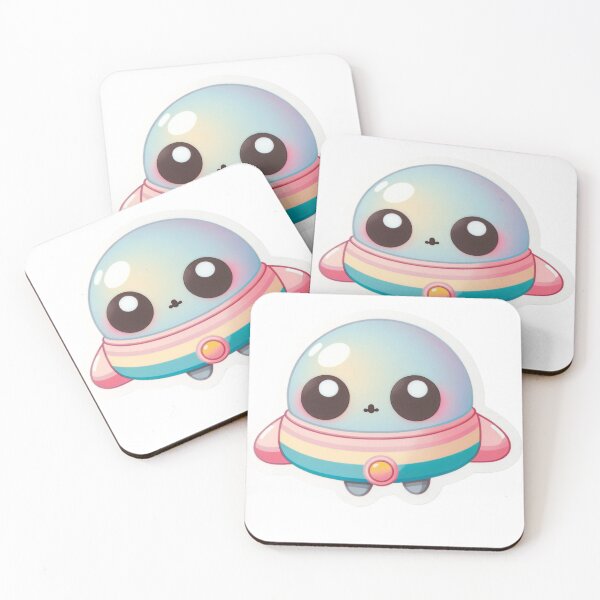 Item preview,   UFO - Pastels /Baby/ Alien Spaceship/Rocket Sticker Volume 5 designed and sold by mymagicstoreus.