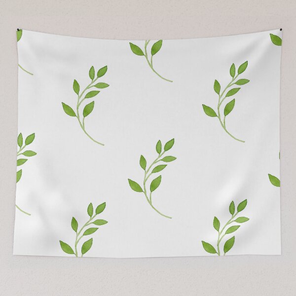 Item preview, Watercolor green leaf designed and sold by VadimFromm.
