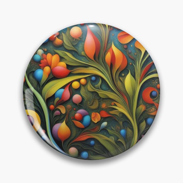 Item preview, Floral Design: Flower with Buds designed and sold by Owl-o-the-wisp.